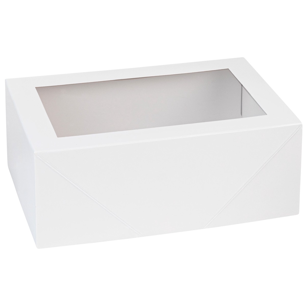 Premium Rectangular Bakery Boxes White
