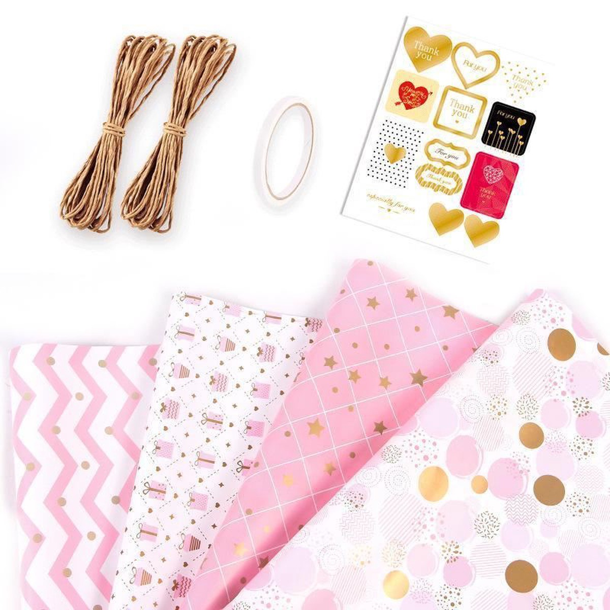Versatile Wrapping Paper 3Sets